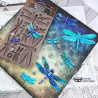 Finnabair Machine Dragonflies Decor Moulds