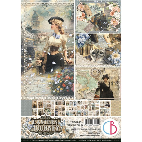 Ciao Bella Eastern Journey A4 Creative Pad