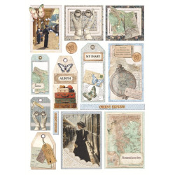 Ciao Bella Eastern Journey A4 Creative Pad