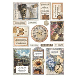 Ciao Bella Eastern Journey A4 Creative Pad