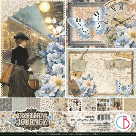 Ciao Bella Eastern Journey Patterns Pad 30x30cm