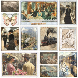 Ciao Bella Eastern Journey Patterns Pad 30x30cm