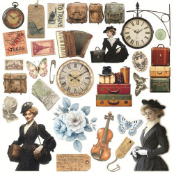 Ciao Bella Eastern Journey Patterns Pad 30x30cm