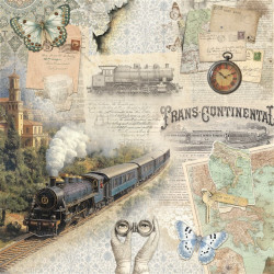 Ciao Bella Eastern Journey Patterns Pad 30x30cm