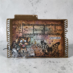 AALL & Create Stamp Set A6 1334 Splatter Film