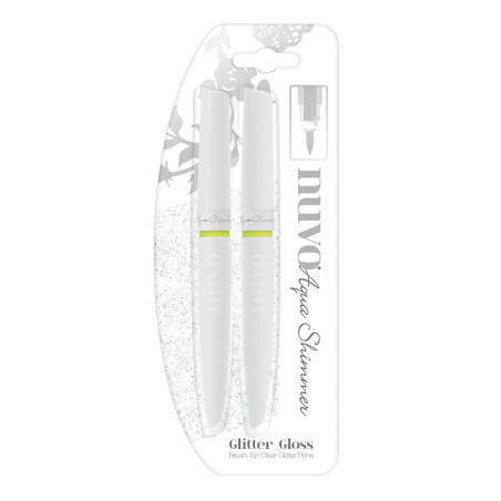 Nuvo Aqua Flow Pens Glitter Gloss