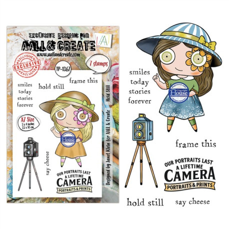 AALL & Create Stamp Set A7 1367 Hold Still
