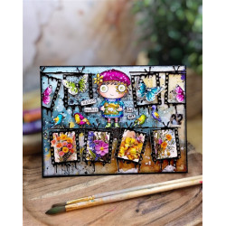 AALL & Create Stamp Set A7 1368 Nature's Art