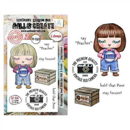 AALL & Create Stamp Set A7 1369 Stay Focused