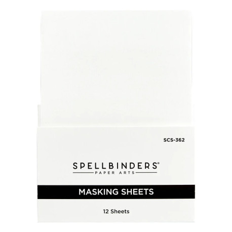 Spellbinders Masking Sheets 12fogli