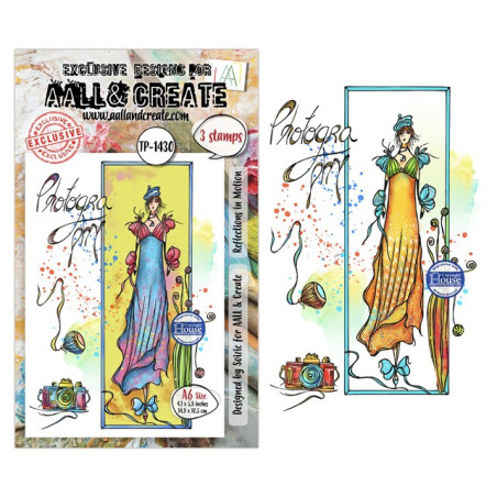 AALL & Create Stamp Set A6 1430 Reflections In Motion