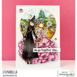 Stamping Bella UPTOWN GIRLS ELLE & GLYN FRIENDS Stamp