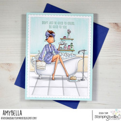 Stamping Bella UPTOWN GIRL SELMA LOVES SELF CARE Stamp