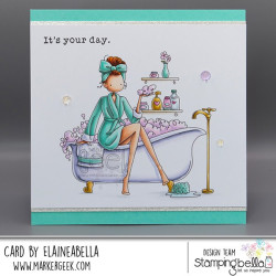 Stamping Bella UPTOWN GIRL SELMA LOVES SELF CARE Stamp