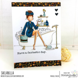 Stamping Bella UPTOWN GIRL SELMA LOVES SELF CARE Stamp