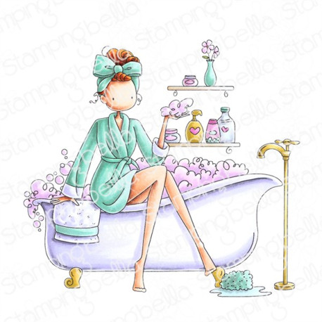 Stamping Bella UPTOWN GIRL SELMA LOVES SELF CARE Stamp