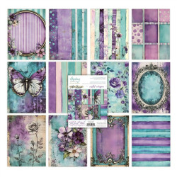 Mintay Papers Art Journal Paper Pad Violet Whispers 15x20cm