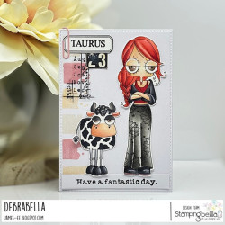 Stamping Bella ODDBALL ZODIAC TAURUS Stamp