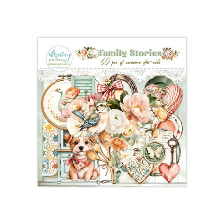 Mintay Papers Family Stories Paper Die-Cuts 60pz
