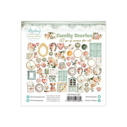 Mintay Papers Family Stories Paper Die-Cuts 60pz