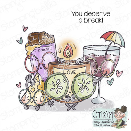 Stamping Bella SPEC-TACULAR SELF CARE CREW Stamp