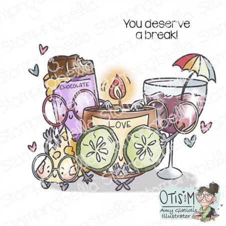 Stamping Bella SPEC-TACULAR SELF CARE CREW Stamp