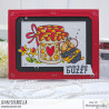 Stamping Bella BUZZY BEE & THE HONEY JAR Stamp