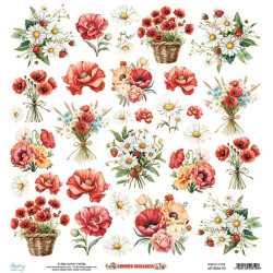 PREORDINE! Mintay Papers Summer Highlands Elements 30x30cm