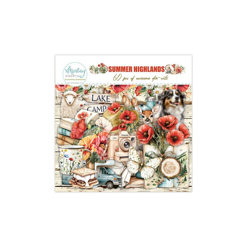 Mintay Papers Summer Highlands Paper Die-Cuts 60pz