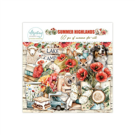 Mintay Papers Summer Highlands Paper Die-Cuts 60pz