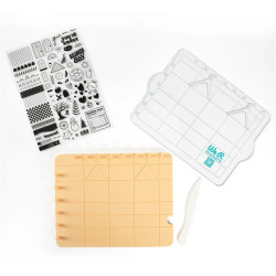 We R Makers Carton Stamp Board & Stamps