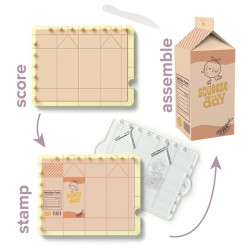 We R Makers Carton Stamp Board & Stamps