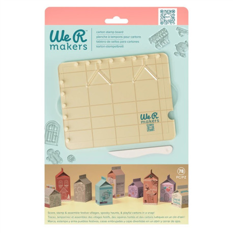 We R Makers Carton Stamp Board & Stamps