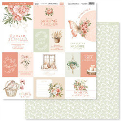 Florileges Kit Carte MURMURES 30x30cm