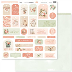 Florileges Kit Carte MURMURES 30x30cm