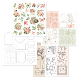 Florileges Kit Album Creativo MURMURES 20x20cm