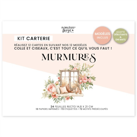 Florileges Kit Creativo MURMURES 15x21cm