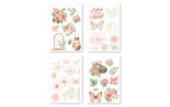 Florileges 4 Fogli Stickers GINKGO