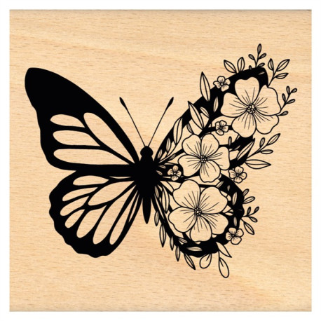 Florileges Timbro Montato PAPILLON DU PRINTEMPS