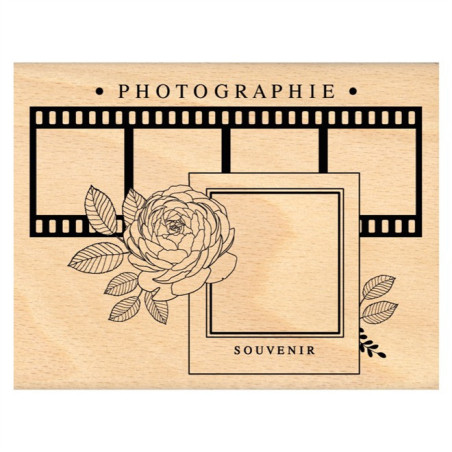 Florileges Timbro Montato PHOTOGRAPHIE SOUVENIR