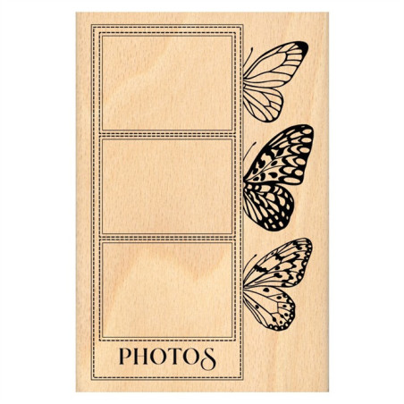 Florileges Timbro Montato PHOTOS ET PAPILLONS