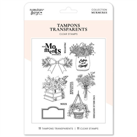 Florileges Clear Stamp NOS MOMENTS
