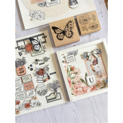 Florileges Timbro Montato PAPILLON DU PRINTEMPS
