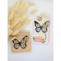Florileges Timbro Montato PAPILLON DU PRINTEMPS