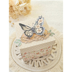 Florileges Timbro Montato PAPILLON DU PRINTEMPS