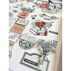 Florileges Clear Stamp NOS MOMENTS