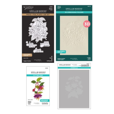 Spellbinders Magical Fuchsia Bundle I Want It All