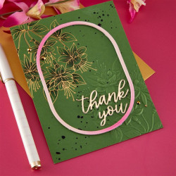 Spellbinders Magical Fuchsia Press + Foil Plate & Die Set by Alex Syberia