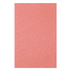 Spellbinders Poppy Song 3D Embossing Folder Favorite Song