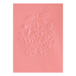 Spellbinders Magical Fuchsia 3D Embossing Folder by Alex Syberia